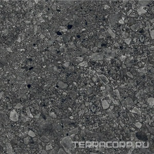 Керамогранит Alpas 2 CM Outdoor Terrazo Nero 2 cm 60x60 Черный 