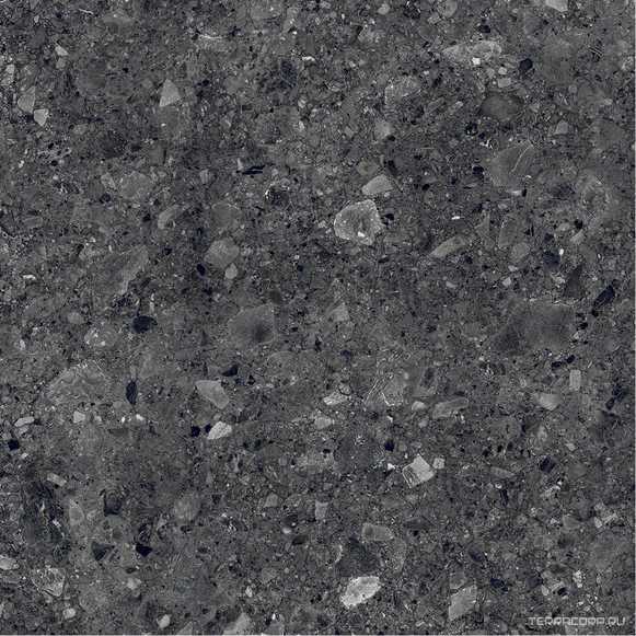 Terrazo Nero 2 cm 60x60