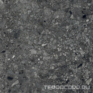 Керамогранит Alpas 2 CM Outdoor Terrazo Nero 2 cm 60x60 Черный 