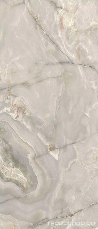 Керамогранит Florim Magnum Onyx&More Silver Onyx Satin 120x280 Серый