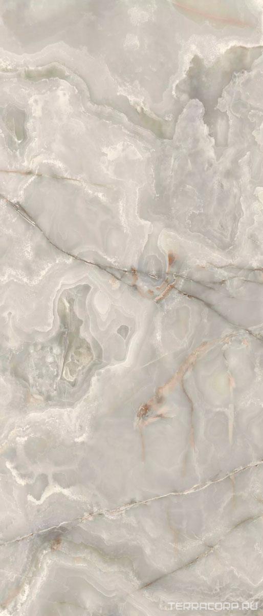 Керамогранит Florim Magnum Onyx&More Silver Onyx Satin 120x280 Серый, фото 6
