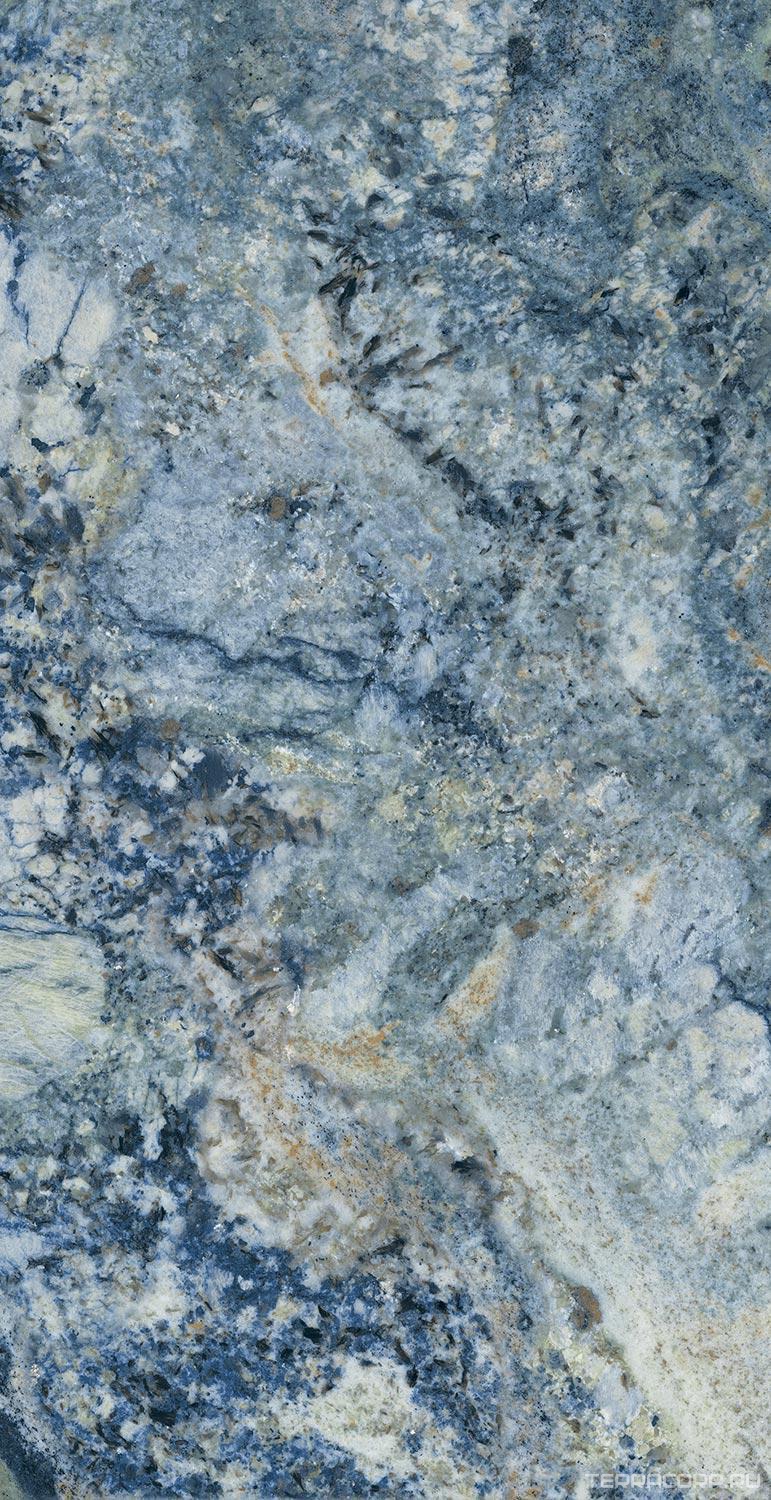 Керамогранит Fusure Ceramic Luxury Stone SS12016 Pol KL 60x120 Голубой, фото 3