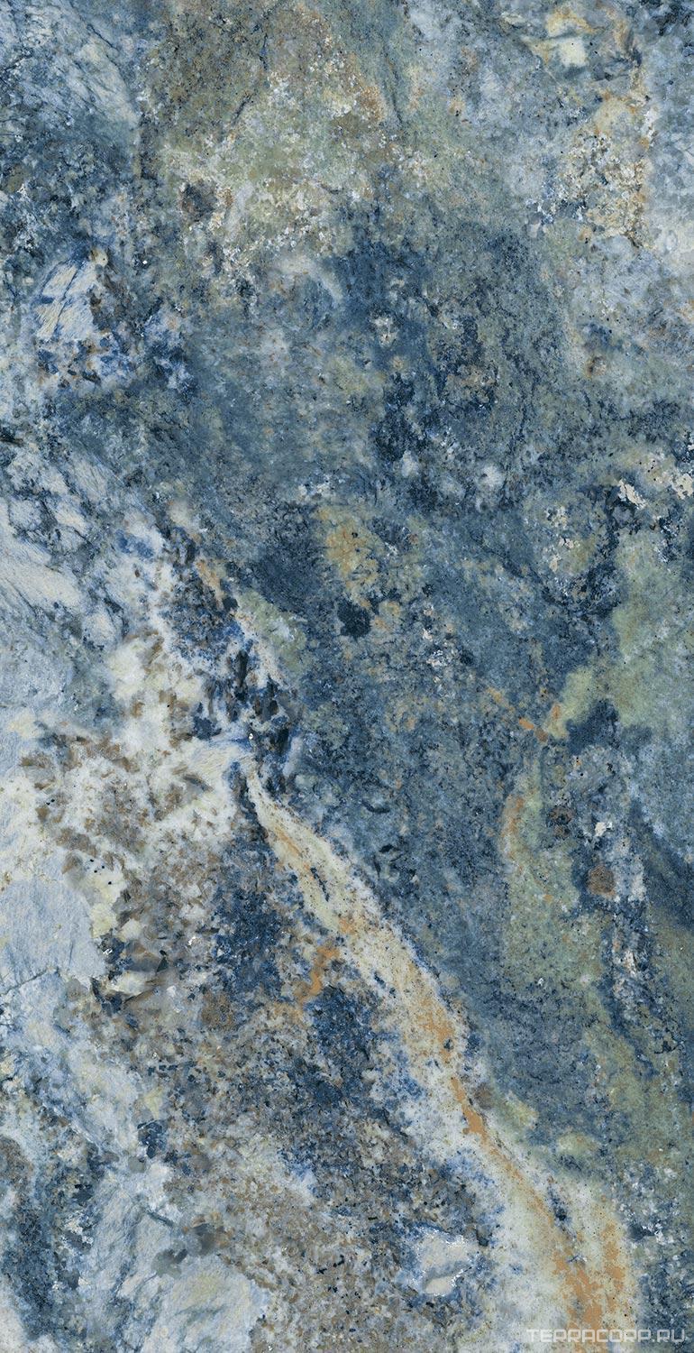 Керамогранит Fusure Ceramic Luxury Stone SS12016 Pol KL 60x120 Голубой, фото 5