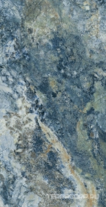 Керамогранит Fusure Ceramic Luxury Stone  SS12016 Pol KL 60x120 Голубой 