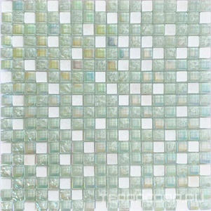 Мозаика Спектр-М Микс стекло Мозаика из стекла на сетке SK10-211 30x30 Комбинированный 