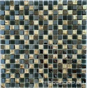 Мозаика Спектр-М Микс стекло Мозаика из стекла на сетке SK10-214 30x30 Комбинированный 