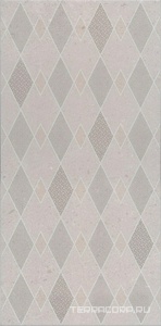 Керамическая плитка Kerama Marazzi Про Матрикс Декор  серый светлый матовый обрезной 30x60 Серый 