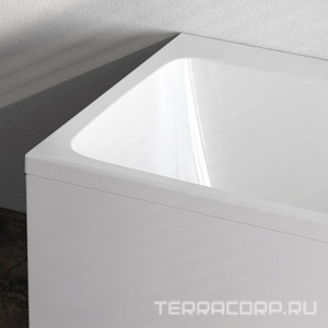 Ванна акриловая  170x70 см, без каркаса и слива-перелива ZZ AMPM FUNC W84A-170-070W-A