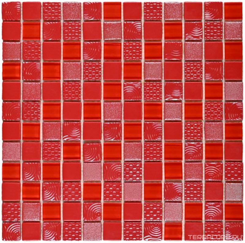 Мозаика Bonaparte Мозаика стеклянная Aster (23x23x6) 30x30 Комбинированный, фото 3