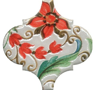 Керамическая плитка Kerama Marazzi Арабески Тоскана Декор  1 глянцевый 6.5x6.5 Комбинированный 