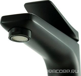 Смеситель для раковины Lemark  LM3737BL, донный клапан Click/Clack в компл., цв. черный, ZZ Lemark Bronx LM3737BL