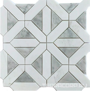 Мозаика Спектр-М Натуральный камень Мозаика из камня на сетке М20-393-Р 30.5x30.5 Комбинированный 