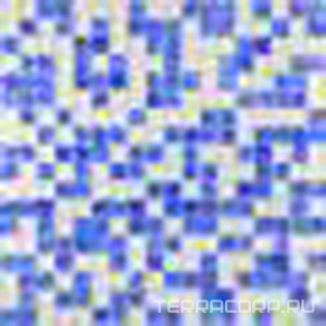 Мозаика Мастера Керамики Glass Мозаика  450 микс синий-голубой-белый ZZ30x30 Комбинированный 