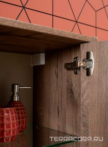 Пенал  35 см, цвет дуб Веллингтон ZZ Aquanet Lino 253914