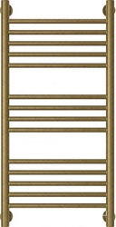 Полотенцесушитель "Богема+" 800x400 мм, выгнутый, подключ. 3/4, комплектующие в комплекте, цв.состаренная бронза, ZZ