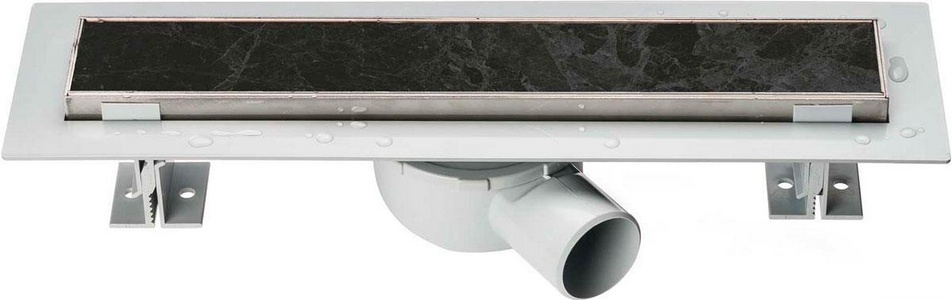 Душевой лоток 700 мм, пропускн.спос-ть 48 л/мин, с основой под плитку, (цв.хром),  ZZ Vincea Say Optima SAY.603.70.S.U