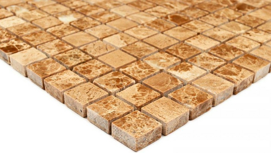 Мозаика Bonaparte Мозаика из натурального камня Madrid-15 (15x15x7) 30,5x30,5 Комбинированный 