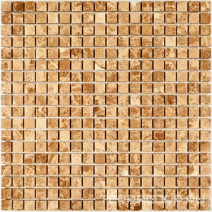 Мозаика Bonaparte Мозаика из натурального камня Madrid-15 (15x15x7) 30,5x30,5 Комбинированный 