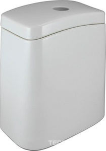 АКЦИЯ  Бачок с крышкой "" (1-ой сорт) для чаши унитаза, белый Sanita Марс WT/Ego/N/WHT.G/S1