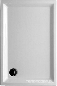 Поддон душевой прямоуг.120х80хh8.5cм, акрил, отверст.д/выпуска 90мм (без сифона и ножек) , ZZ Duravit Starck 720016