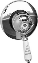 Смеситель для душа, возможен скрытый в стене и настенный монтаж, (хром) D&D ZZ