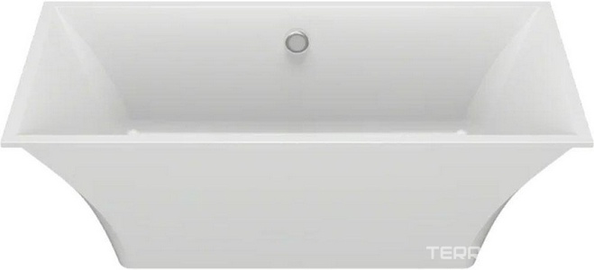 Ванна отдельностоящая из искусственного камня Good Door  170x80 см, перелив по центру, БЕЗ слива-перелива, цв. белый, ZZ Good Door Мадрид Ва00006