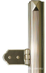 Декор 1ШТ.! "Пирамидка" на верх профиля душ. кабин/дверей, (цв. светлое золото), Devon&Devon ZZ