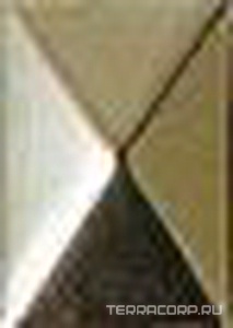 Декор 1ШТ.! "Пирамидка" на верх профиля душ. кабин/дверей, (цв. светлое золото), Devon&Devon ZZ Devon & Devon Savoy Dec.3/ORO