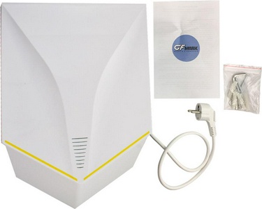Сушилка для рук, пластик АБС, 1000W, цвет белый ZZ GFmark GFmark 6860