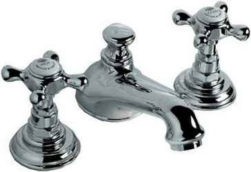 Смеситель для биде, на 3 отв. с д/к, (цв. хром), Austin ZZ