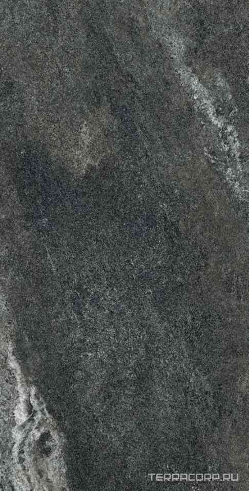 Etna dark grey рельеф 30x60