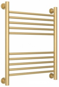 Полотенцесушитель "+" 600x500 мм, прямой, подключ. 3/4, комплектующие в комплекте, цвюшампань, ZZ Сунержа Богема 022-0220-6050