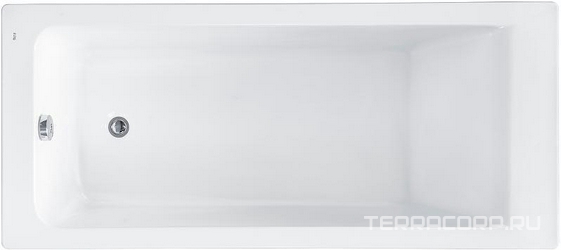 Акриловая ванна EASY 170х80x45 см прямоугольная (БЕЗ монтажного комплекта и панели) ZZ