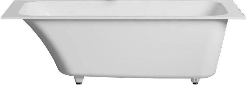 Ванна 1600х700хh600мм, встраив., литой камень S-Sense глянец цв.белый, д/к Up&Down в цвет ванны, интегрир.слив-перелив, ножки в компл,  ZZ Salini Orlanda Kit 102115G