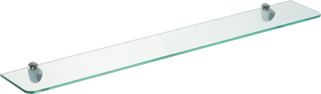 Полка стеклянная "АРИЯ 80" 800*6*120 мм, держатели в комплекте ZZ Aquaton Ария 1A144603AA010