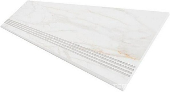 Ступени Ametis Supreme Ступень SM02 непол. (с насечками). 30x120 Желтый 