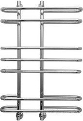 Полотенцесушитель "Фурор" 1000x700х 200мм, подключ.3/4  в компл. 2 декор. колпачка, 2 кр. Маевского, 2 уг, 2 чаш, 2 телеск.кроншт., хром XX