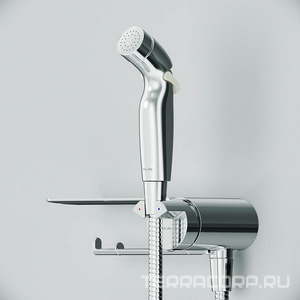 Гигиенический душ со смесителем, душевые аксессуары в комплекте AMPM FUNC F0H8F900