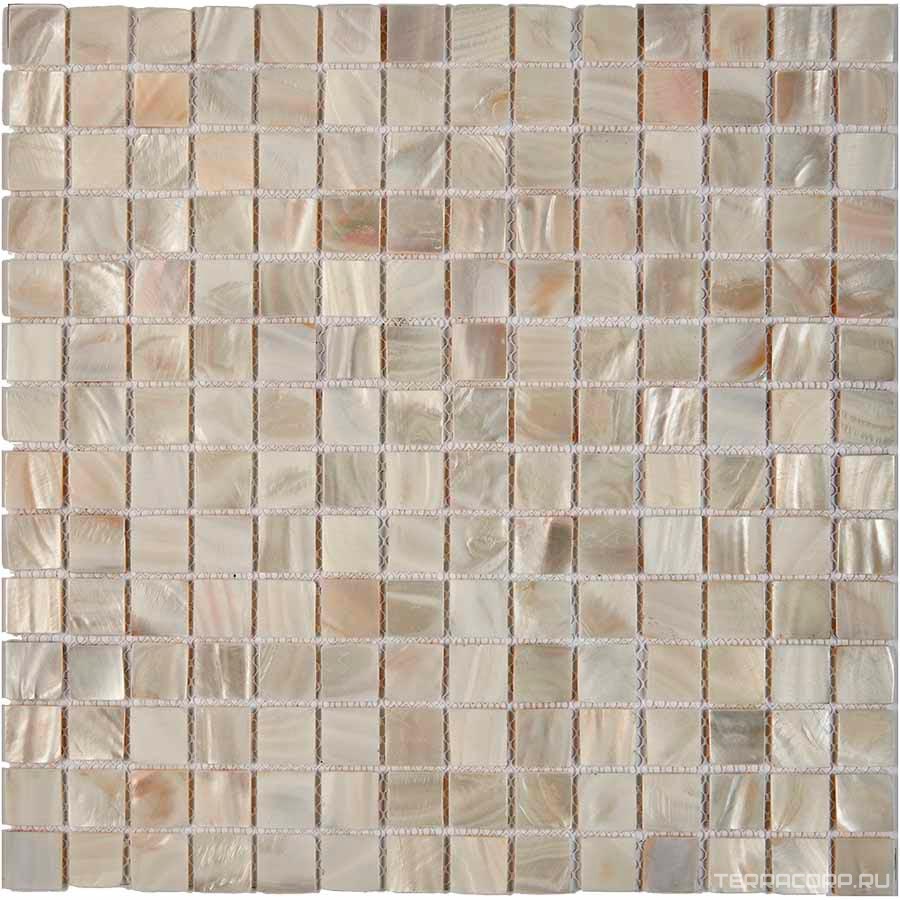 Мозаика Мастера Керамики Glass 702 из натурального перламутра (чип 20x20) 30,5х30,5 n/a, фото 3