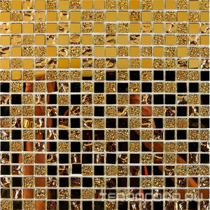 Мозаика Мастера Керамики Glass 710 из зеркала (чип 15x15) 30х30 n/a 