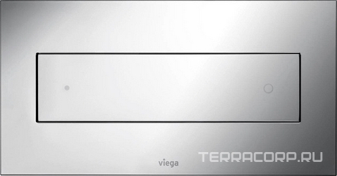 Кнопка для инсталляции арт.606664, пластик, хром  Viega Style 12 (8332.1) ZZ