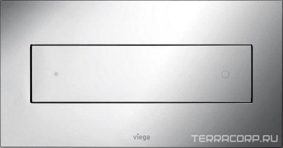 Кнопка для инсталляции арт.606664, пластик, хром  Viega  12 (8332.1) ZZ Viega Style 597252