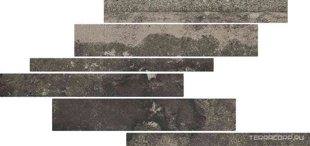 La Roche Mud. Mod. Listello Sfalsato Mix ZZ 21x40