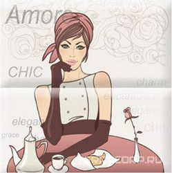 Composicion Chic Amore Warm ZZ |20x20