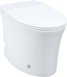 Унитаз-компакт Sena, 69x43.5x78.5 см, крышка-сиденье с микролифтом, слив-гофра в комплект не входит, цв. белый ZZ
