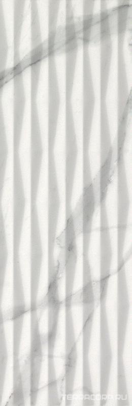 Керамическая плитка FAP Ceramiche Roma Fold Statuario I25x75 Белый, фото 4