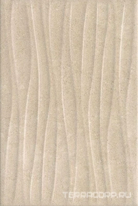 Керамическая плитка Kerama Marazzi Золотой пляж  темный беж структура 20x30 Бежевый 