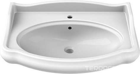 Раковина Виктория 80 для тумбы Лоренцо 80, белая (БЕЗ ТУМБЫ НЕ ПРОДАЕТСЯ!) ZZ