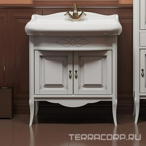 Раковина Виктория 80 для тумбы  80, белая (БЕЗ ТУМБЫ НЕ ПРОДАЕТСЯ!) ZZ Opadiris Лоренцо 030300-u-01