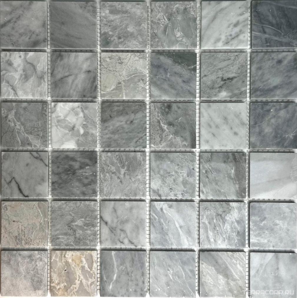 Мозаика Bonaparte Мозаика из натурального камня Italy Grey-48 (48x48x7) 30,5x30,5 Комбинированный, фото 3